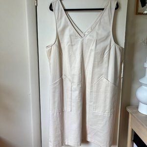 Sotela Armor Shift Dress in Twill